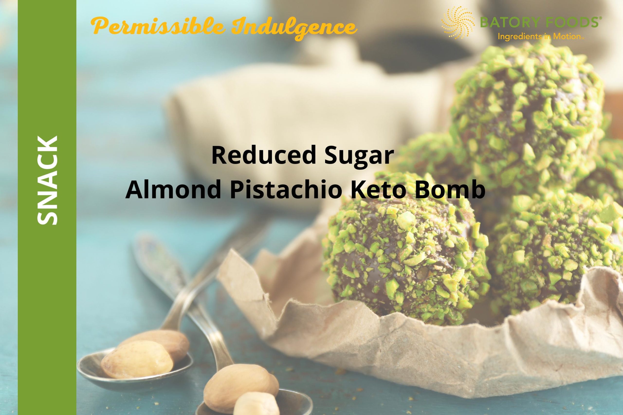 Almond Pistachio Keto Bomb