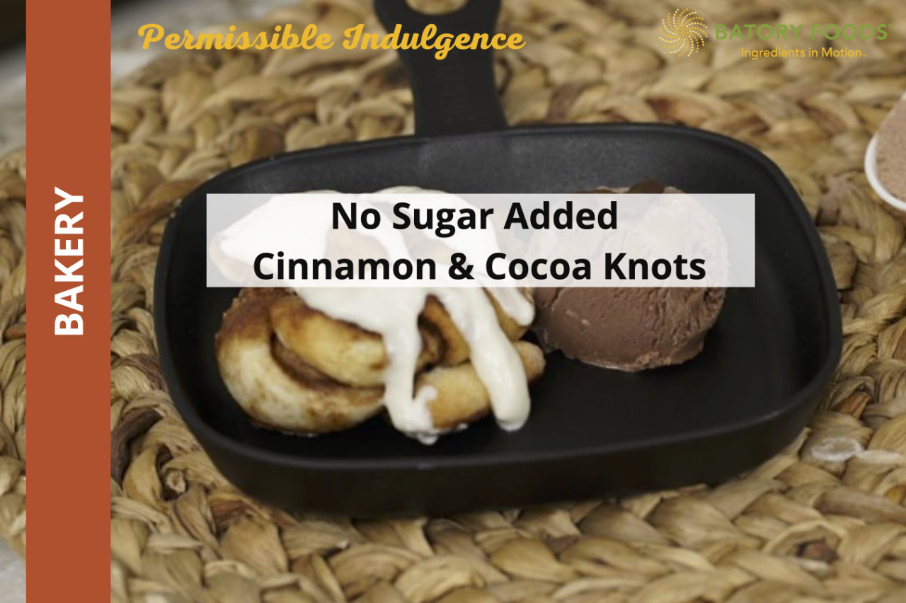 No Sugar Added Cinnamon & Cocoa Knots