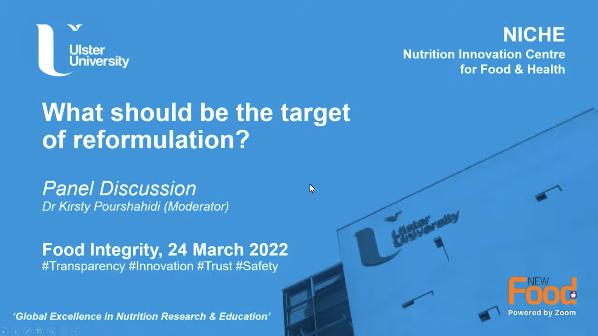 New Food - What should be the target of reformulation?