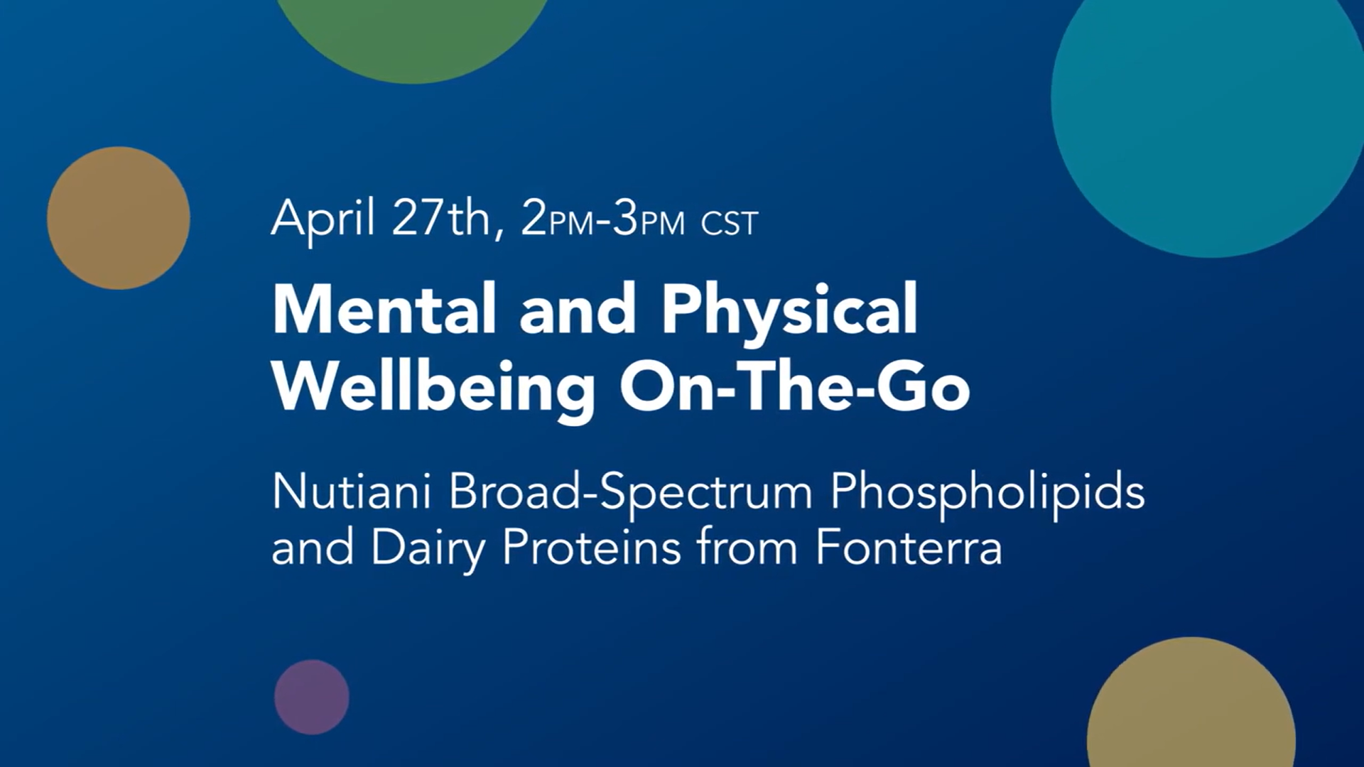 Mental and Physical Wellbeing On-the-Go